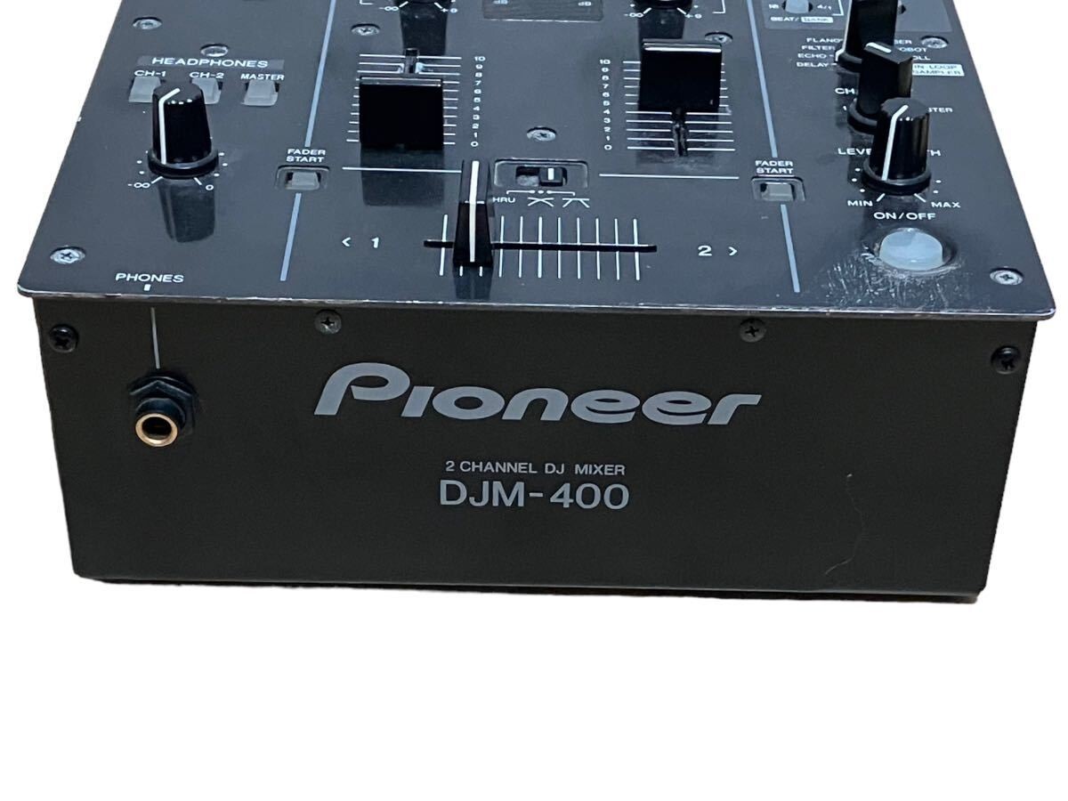Pioneer DJ Mixer DJM-400 Black 2-channel Effects Audio DJM400 w 