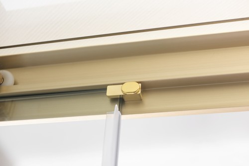 800x800mm Modern Gold Hydro Shower Cabin Cubicle Enclosure Spa Room Bathroom Pod - Picture 12 of 22
