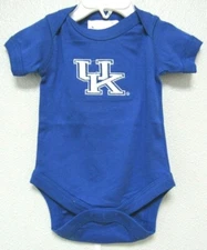 NCAA Kentucky Wildcat White Logo on Royal Lap Shoulder 1 Pc Two Feet Ahead #106L