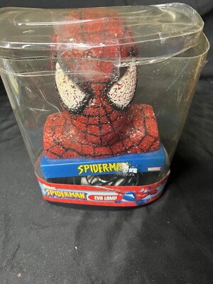 Marvel SPIDERMAN Table Lamp Night Light Popcorn Texture Kid's Room