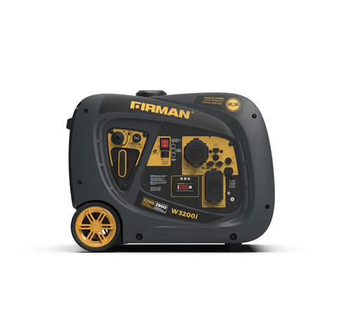 FIRMAN W02981F 3200/2900 Watt Recoil Start Inverter Generator - Refurbished