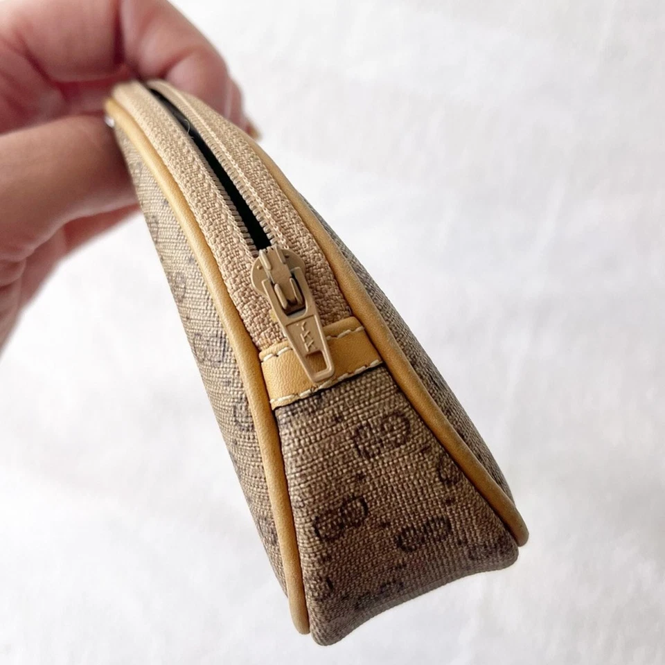 GUCCI Estuche Cosmético Pequeño Vintage Auténtico GG Foto 3 de 4