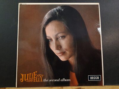 JULIE FELIX  Second Album   LP   Vocal Folk Pop   1965  UK mono 1st press   EX !