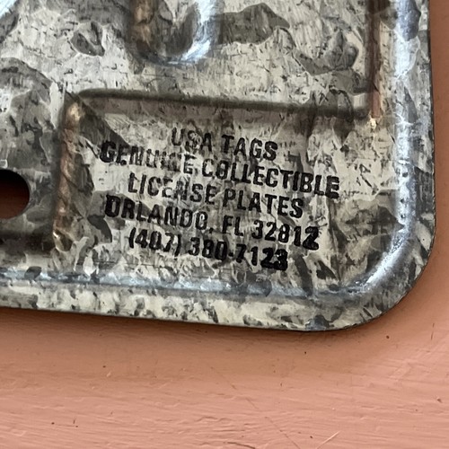 Vintage Nebraska Truck License Plate 19 4049 1976 Commercial - Foto 9 di 10