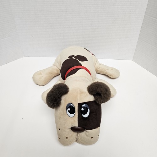 Hasbro 2022 Pound Puppy Dog Plush Stuffed Animal 16" - Tan and Brown - Picture 3 of 8