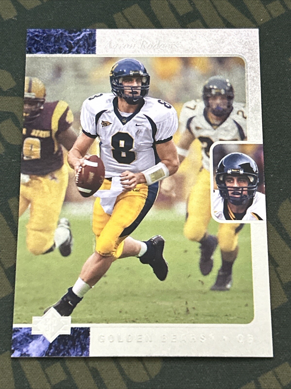 2013 SP Authentic- 1996 SP Design #96SP-121 AARON RODGERS