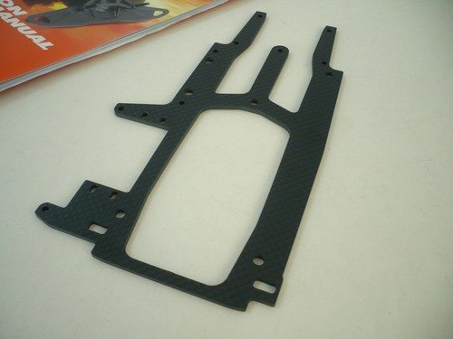 XRay RX8 2012 Graphite Radio Plate Flex V2 346111 for 1/8 21 class on-road Race - Picture 3 of 3