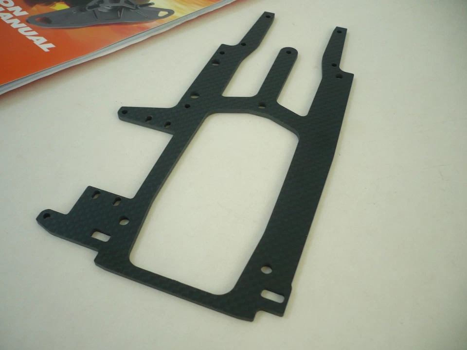 XRay RX8 2012 Graphite Radio Plate Flex V2 346111 for 1/8 21 class on-road Race - Image 3 of 3