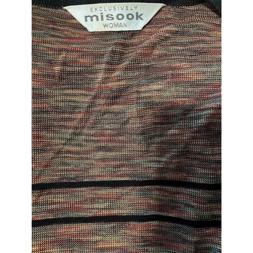 Misook Corpcore Businesswear 2 Piece Brown Cardigan&Sleeveless Blouse Set XXL* - Picture 2 of 9