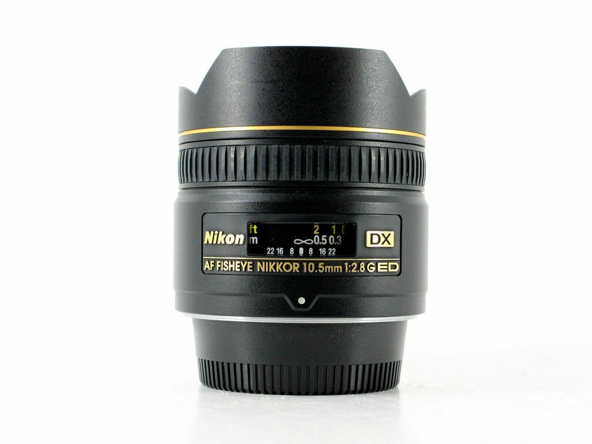 Nikon Nikkor AF 10.5mm f/2.8G ED DX Fisheye Lens 18208019106 Nikon Nikkor AF 10.5mm f/2.8G ED DX Fisheye Lens 18208019106