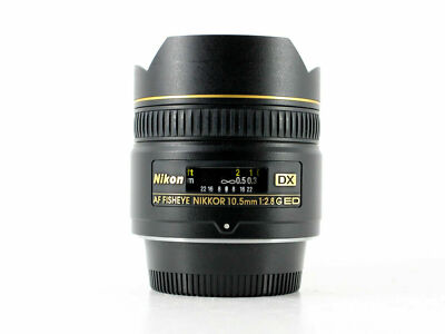 ニコン　DXフィッシュアイニッコール10.5mmf2.8 Nikon Nikkor AF 10.5mm f/2.8G ED DX Fisheye Lens 18208019106 | eBay