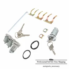 Door Trunk Lock Switch Cylinder W/ Keys Set Fits Chevy Pontiac Buick Ignition