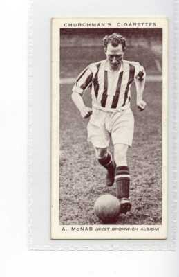 (Jh2717) CHURCHMAN, ASSOCIATION FOOTBALLERS,MCNAB-WEST BROM ALBION,1938,#27