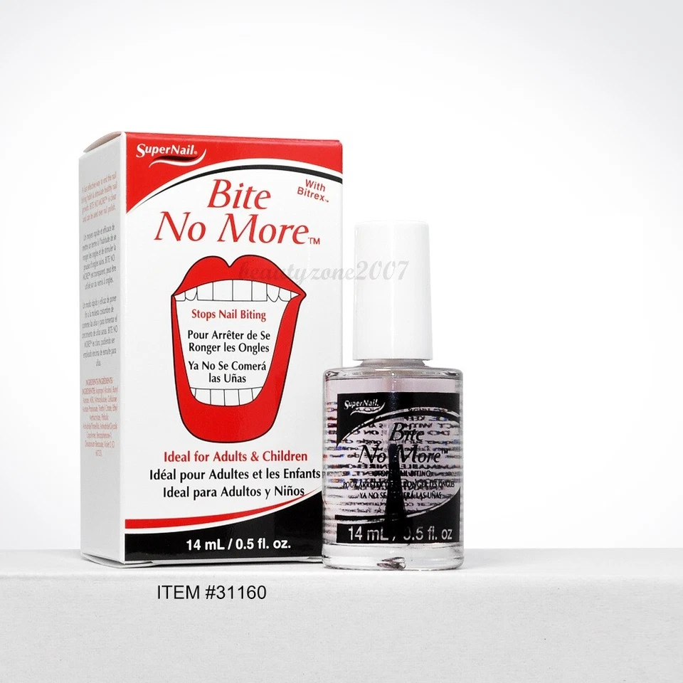 SuperNail Bite No More 0.5 fl oz/14ml - Stop Nail Biting