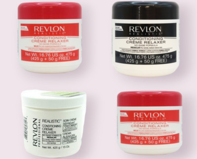 Revlon Realistic Conditioning Creme Relaxer Regular/Mild/Kokosmilch Shampoo
