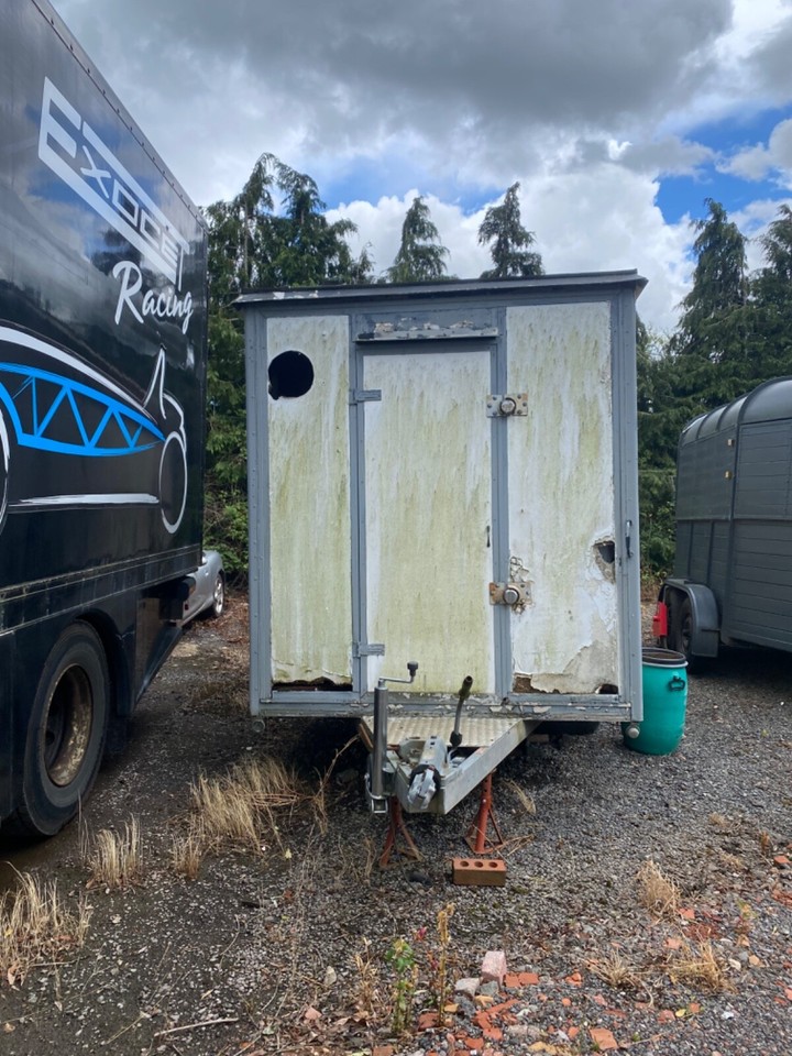 17 foot catering trailer, needs some work but solid trailer eBay