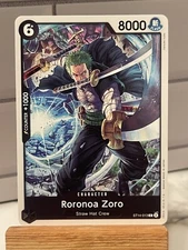 One Piece TCG 3D2Y Deck ST14-013 Roronoa Zoro