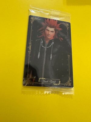Axel No.013 Kingdom Hearts Disney Wafer Card 20th Anniversary