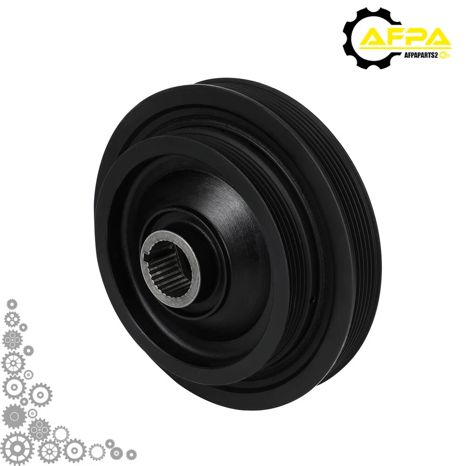 Cigüeñal equilibrador armónico para Honda Odyssey Pilot Accord Acura CL TL MDX Foto 4 de 4