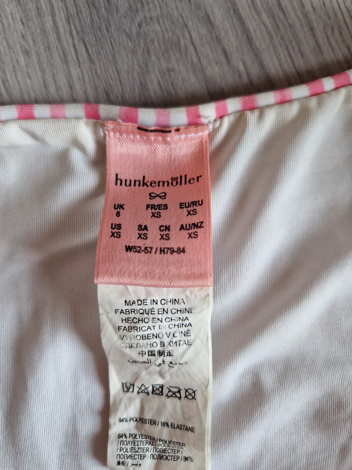bikini hunkemöller gestreift Oberteil 75 C Unterteil XS gebraucht eBay
