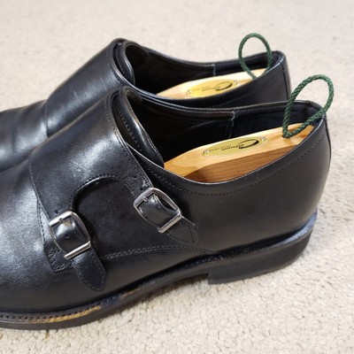 ECCO Calcan Double Monk Strap Mens Sz 44 (10) Loafers Black Leather Dress Shoes ECCO Calcan Double Monk Strap Mens Size 10 Loafers Black  main image 3