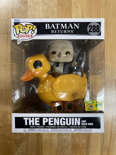 FUNKO POP RIDES THE PENGUIN AND DUCK RIDE BATMAN RETURNS #288 SDCC EXCLUSIVE