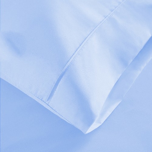Luxurious Flat Sheet+2 Pillow Case 1000TC Egyptian Cotton Queen Multi Colors - Picture 137 of 170
