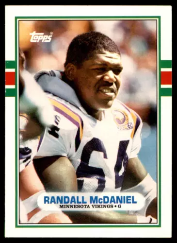 1989 Topps Traded #54T Randall McDaniel RC