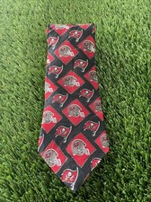 TAMPA BAY BUCCANEERS SILK TIE MARLIN