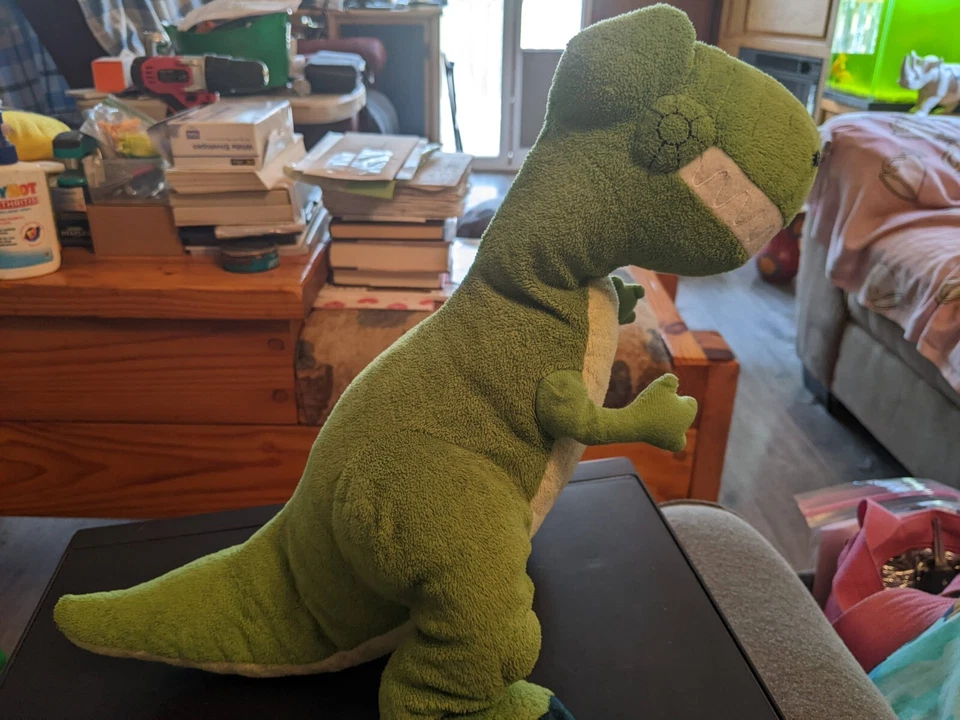 2015 - Disney Pixar - 14" - Peluche REX - Toy Story - Kohl's Cares - Usado Foto 2 de 4