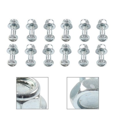 Brake Disc Rotor Bolt Screw 12pcs For Honda CRF150 250 CRF150R CRF250R CRF450R/X