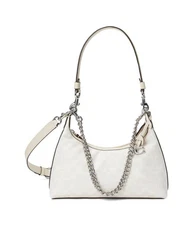 COACH Juliet Shoulder Bag CAM26 Signature Coated Canvas White Chalk Outlet NEW 