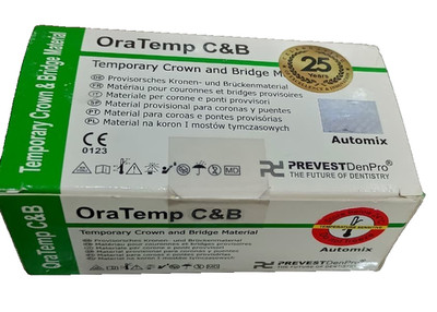 OraTemp C&B Temporary Crown & Bridge Cement Non Eugenol Dental Luting Cement 