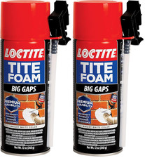 Loctite Tite Foam Big Gaps Spray Foam Sealant, Polyurethane Expanding Insulation