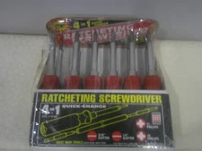 12 Best Way Tools 4 in 1 Quick Change Ratcheting Screw Driver Made in USA