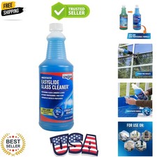 Professional Streak-Free EasyGlide Glass Cleaner Concentrate, 32 oz   Ammonia...