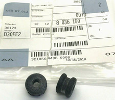 2 NUEVOS OEM BMW Cable de freno de embrague para motocicleta Bujía Cable Ojal 12128036150