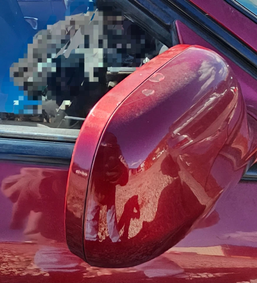 Espejo retrovisor de puerta Honda Accord 1999-2002 plateado lado del pasajero OEM pintado Power Cou Foto 2 de 4