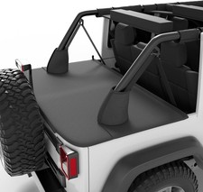 Joytutus Tonneau Cover Compatible With Wrangler Jk 4 Doors 2007-2018 Jku Cargo
