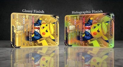 MAGA Electric Lightning Gold-Style Card Skin