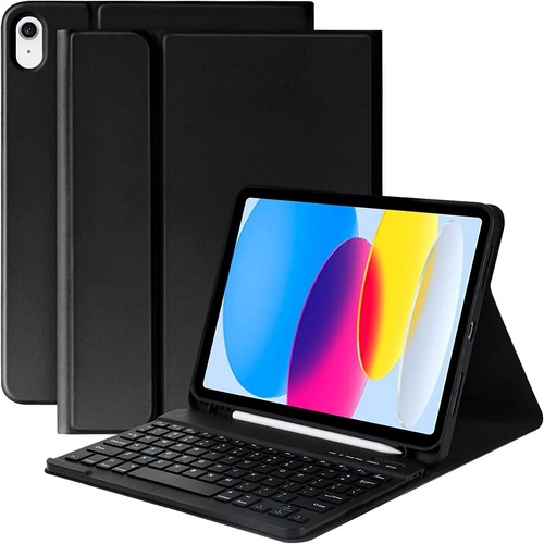 Bluetooth Keyboard Case Cover For iPad 5/6/7/8/9/10/11th Gen Air 3 4 5 6 Pro 11 - Picture 4 of 82