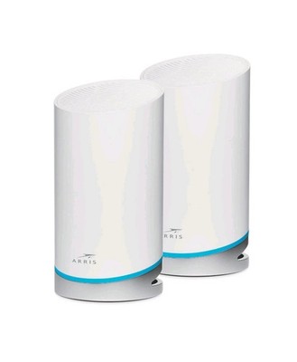 ARRIS SURFboard mAX W121 Tri-Band Mesh WiFi 6 System AX6600 - 6.6 Gbps - 2 Pack