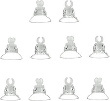 Aquarium Suction Cup Clips Air Tube Hose Holders for Fish Tank 10 PCS 0.2-0.23"