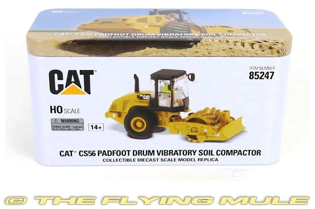 Diecast Masters 1:87 CP56 Padfoot Drum Soil Compactor - Image 4 of 4