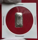 10 Gram .999 Fine Pure Silver Bullion Hand Poured Loaf Bar Fractional Ingot