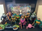 Lot of 11 Teenage Mutant Ninja Turtles Action Figures Vintage 1990s