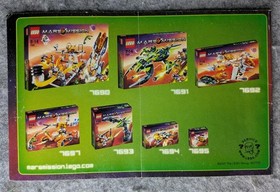 LEGO Mars Mission 7694 MT-31 Trike Instruction Manual 2007 Original Booklet