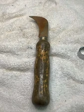 Vintage Ardell Carpet Knife Linoleum Cutter CarvingBent Blade Knife Carpentry