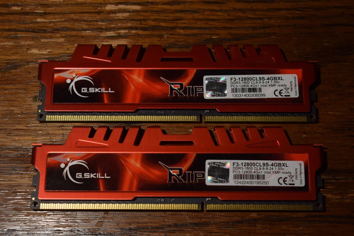 Las mejores ofertas en G. SKILL PC3-12800 (DDR3-1600) 4 GB de RAM