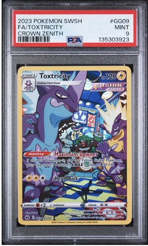 Toxtricity graded PSA 9 for sale on eBay